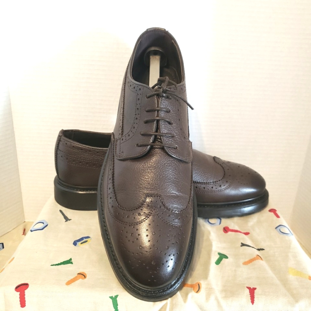 ZARA Men's Shoes Wing Tip Brogues SIZE  US 11 .   44 EU